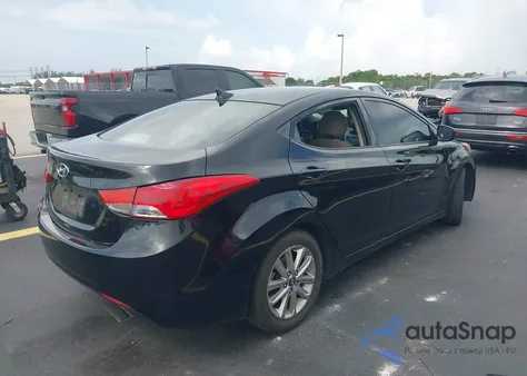 2016 Hyundai Elantra Se from USA, damaged, VIN 5NPDH4AE0GH654733